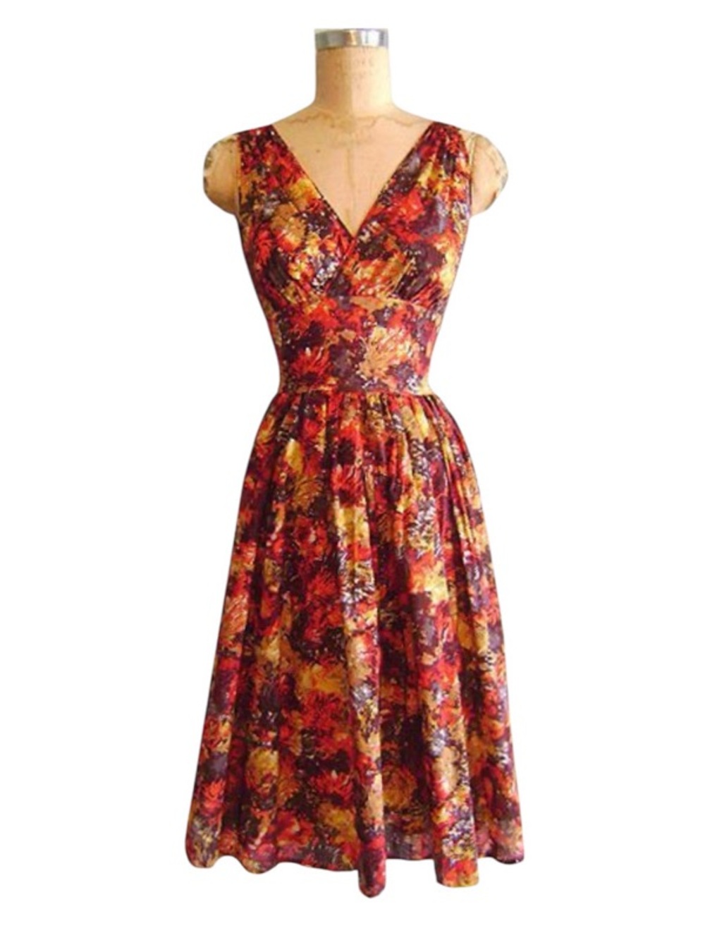Trashy Diva Doris Dress in Warm Watercolor